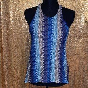 💠 Cute Tank Top colorful Blue